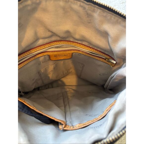 Mz Wallace tribeca downtown crossbody, navy, $318 - Picture 7 of 12